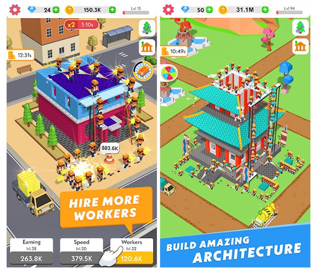 modded version of idle construction 
