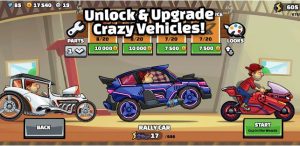 Hill Climb Racing 2 Mod Apk (Moon lander Unlocked) Latest Version Unlimited Fuel 3