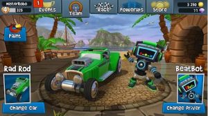 Beach Buggy Racing 2 Mod Apk (Unlimited Power Ups) All Cars Unlocked 3